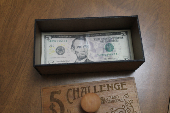 $5 Challenge Savings Box