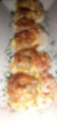 SEAFOOD DEVILED EGGS