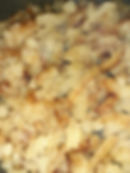 SMOTHERED FRIED POTATOES W/ ONIONS