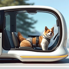 futuristic pet transportation service