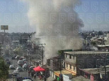 Se registra incendió vivienda de San Mateo Atenco