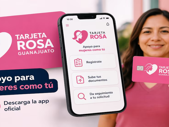 Lanzan app de Tarjeta Rosa 2026 para solicitar apoyo