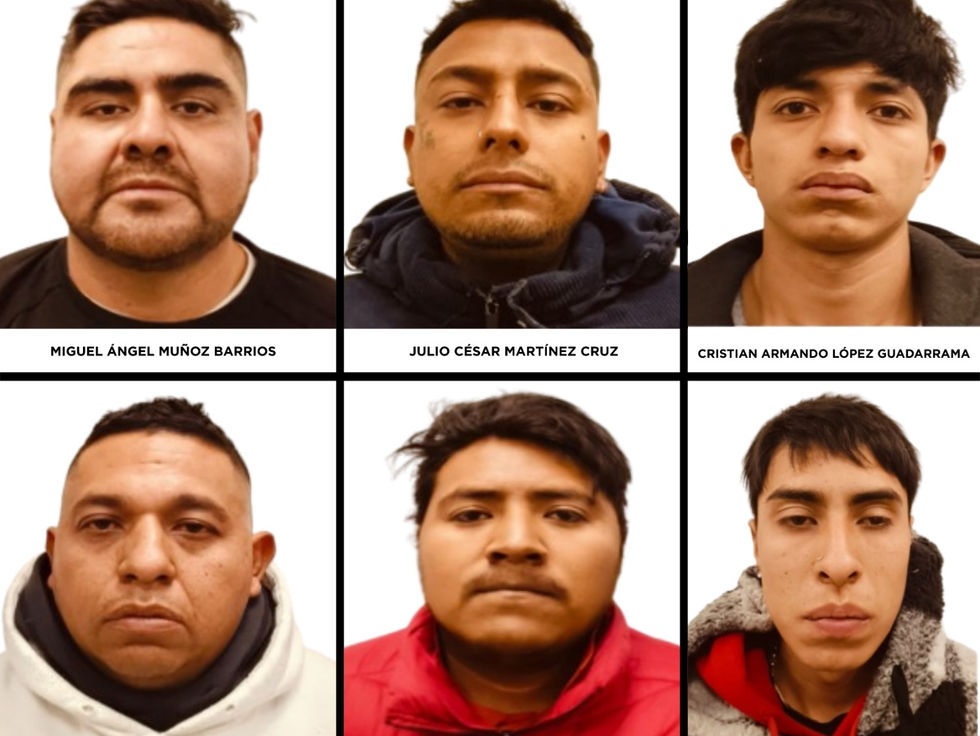 Por secuestro exprés, condenan a 70 años de cárcel a seis sujetos