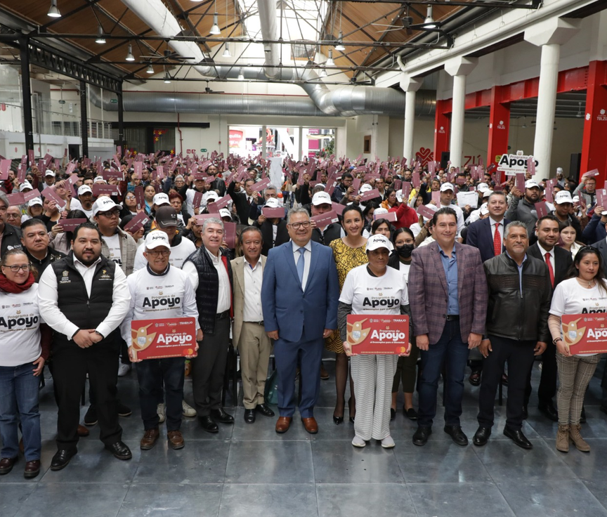 Arranca entrega de apoyos al desempleo en Edomex