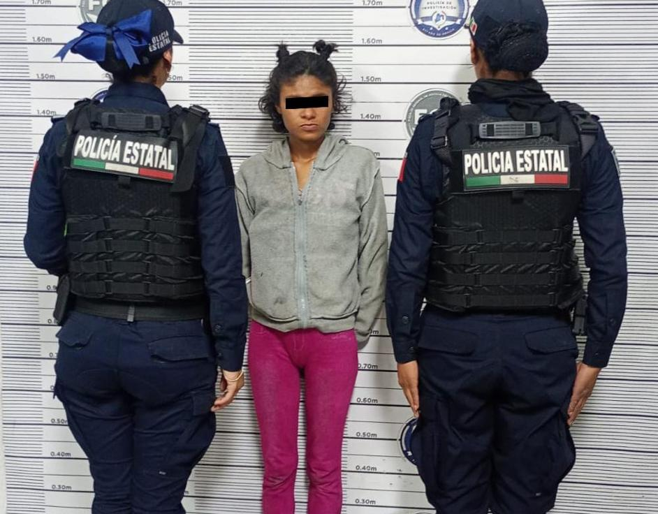 Detienen en Naucalpan a mujer que con cuchillo en mano intentó secuestrar a una niña
