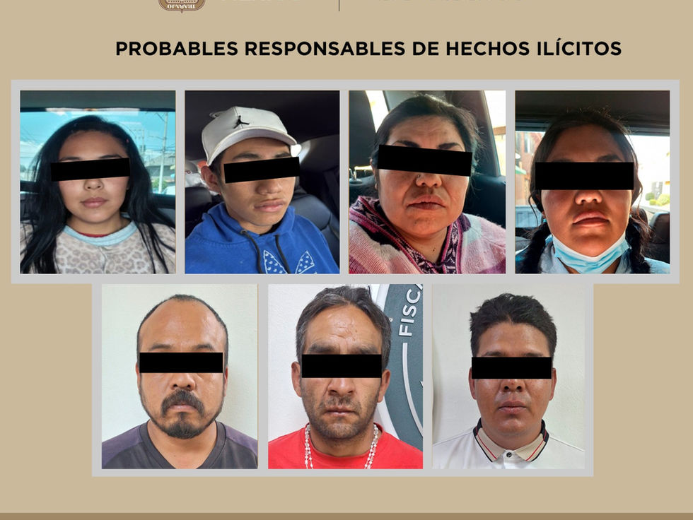 Detienen a siete implicados en homicidio de una mujer y un menor en La Paz