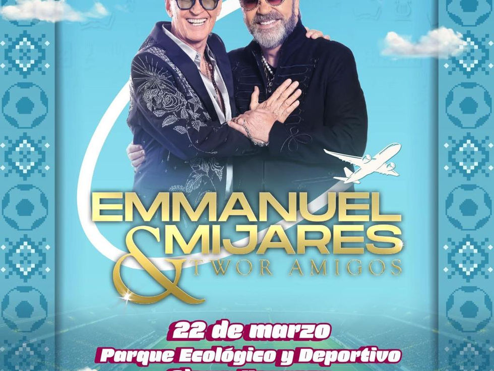 Emmanuel y Mijares coronan el Festival Atmósfera Mundialista en Tecámac