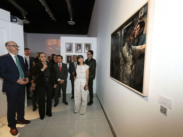 Inaugura UAEMéx exposición de la 10° edición de la Bienal Internacional de Arte Visual Universitario