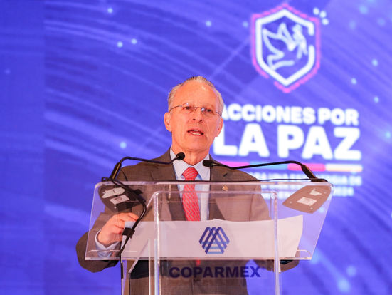 COPARMEX impulsa acciones para pacificar a México y atender el problema de la violencia que aqueja a nuestro país 