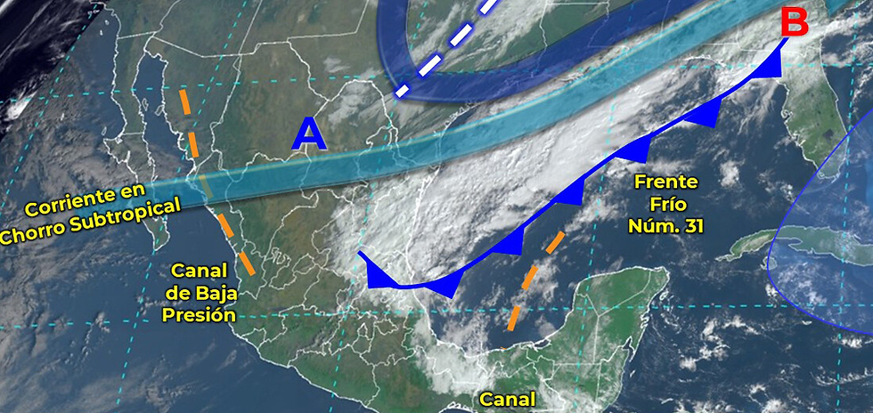 CNPC alerta por efectos del frente frío 32 en noreste y oriente