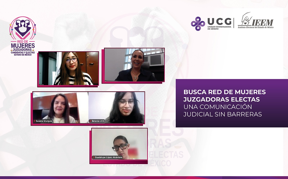 Busca Red de Mujeres Juzgadoras Electas una comunicación judicial sin barreras