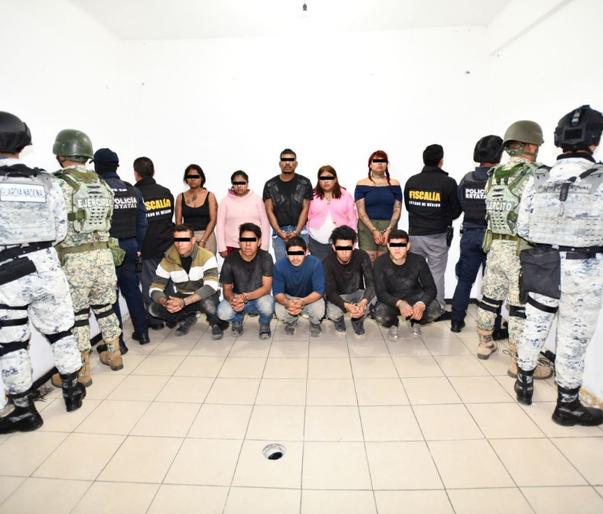 Tras ataque armado detienen en el sur a diez presuntos integrantes de la Familia Michoacana