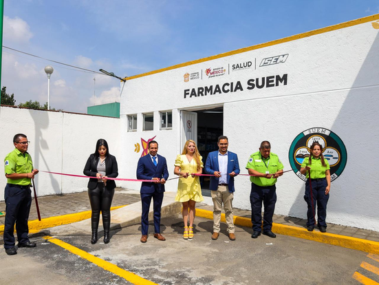 Inauguran Farmacia SUEM; la primera a nivel nacional
