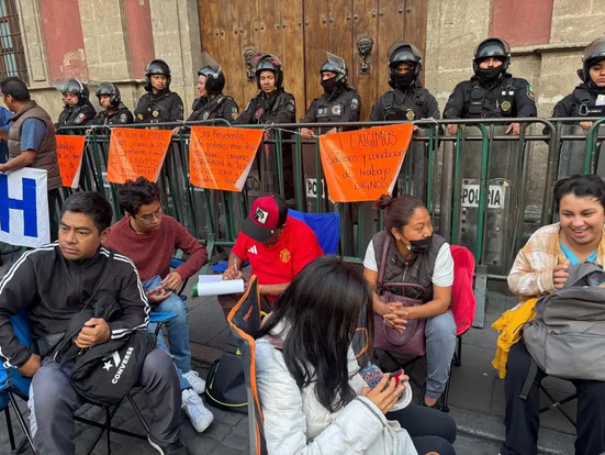 Claudia Sheinbaum suspende mañanera en Palacio Nacional, transmite vía redes sociales