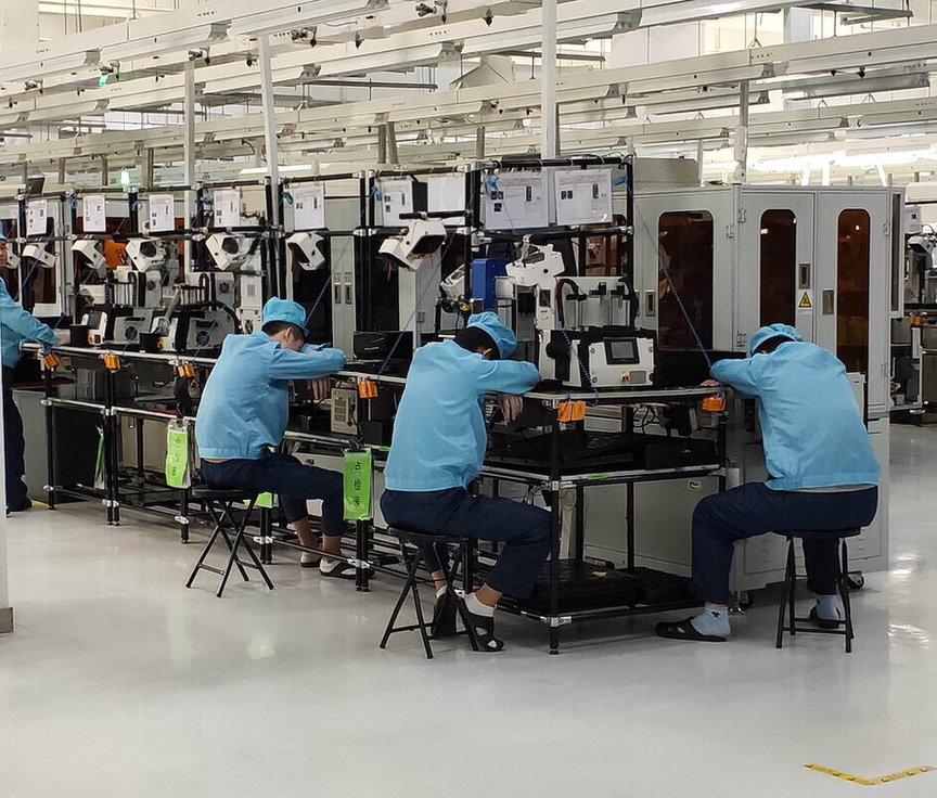 China estaba orgulloso por ofrecer la jornada 996