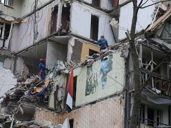 De nuevo un ataque masivo en Kiev deja muertos y heridos