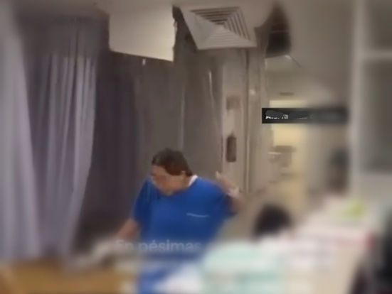 Desplome de techo en urgencias del hospital de Ixtapaluca exhibe abandono institucional