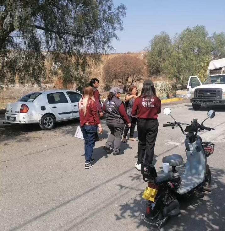 Rosi Wong instruye atender afectaciones por lluvias y granizo en Tecámac