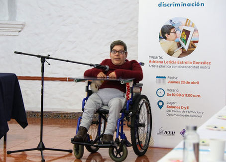 Pintar con la boca: una experiencia en el IEEM para construir espacios libres de discriminación