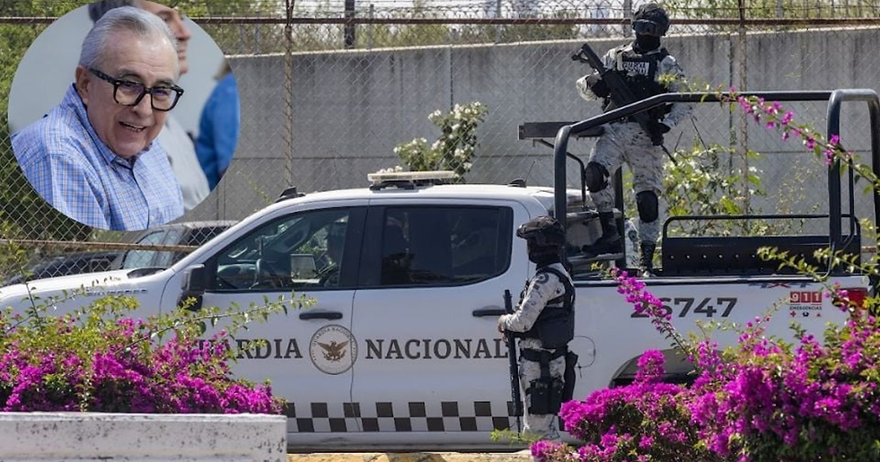 Guardia Nacional resguarda a Rubén Rocha tras solicitar licencia