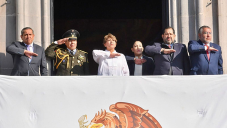 Asisten congresistas al 115 Aniversario de la Revolución Mexicana