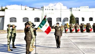 Coronela es la nueva directora del hospital Militar de Santa María Rayón, Edoméx