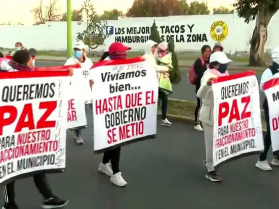 Bloqueo en la México-Pachuca: Vecinos de Tecámac marchan a la CDMX