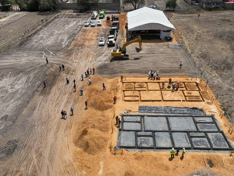 Inician plan de vivienda social; primeras 96 casas beneficiarán a 384 personas en Teotihuacán
