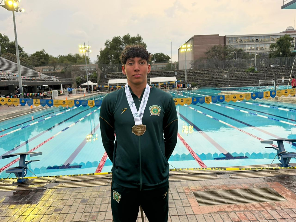 Yael Nava, estudiante de la UAEMéx, suma su tercera medalla en Campeonatos Universitarios 