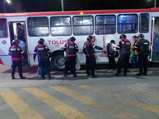 SSEM lleva a cabo operativo pasajero seguro con perspectiva de género en varios municipios