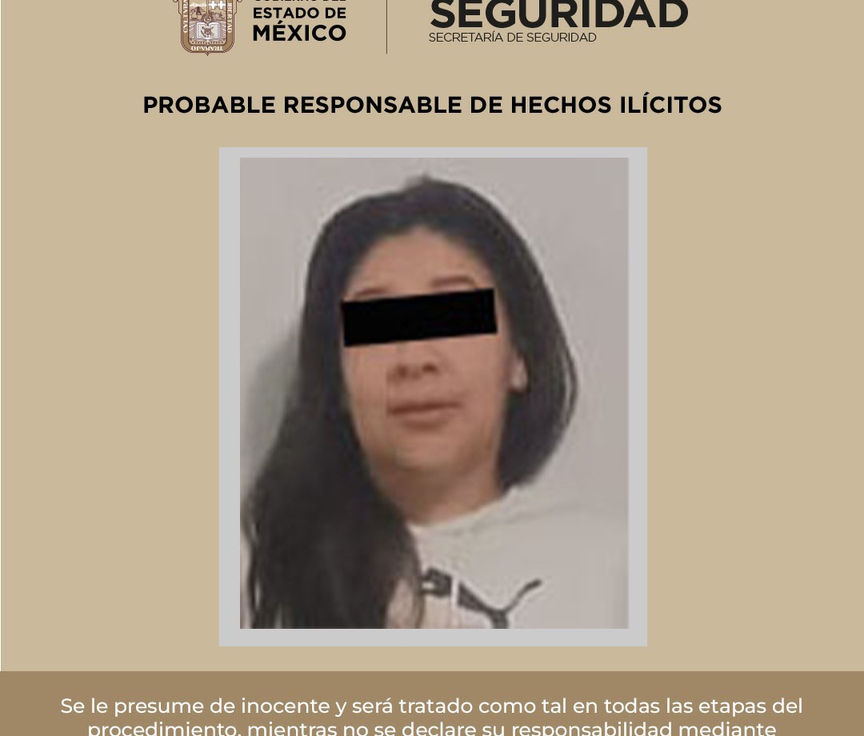 Aprehenden a mujer posible responsable del delito de lesiones