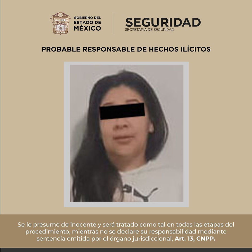 Aprehenden a mujer posible responsable del delito de lesiones
