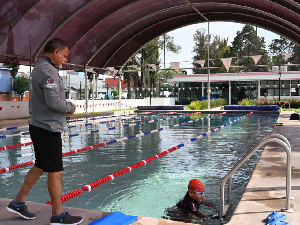 Brinda Imdeporte Tecámac actividades acuáticas para toda la familia