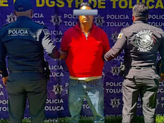 Cae asaltante de transporte público en Toluca gracias a cámaras del autobús