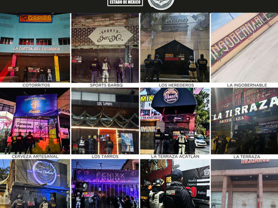 Aseguran más bares y Chelerías con operativo "Atarraya", van 186 clausurados; once quebrantan sellos