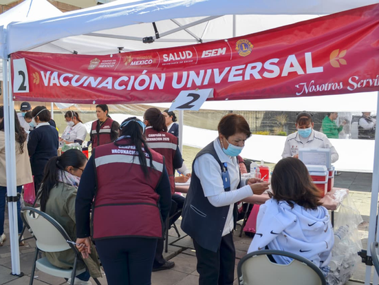 Aplican en Edomex 1.2 millones de dosis contra sarampión