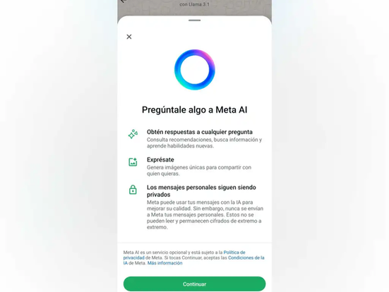 Qué es Meta AI en WhatsApp, cómo usarla y cómo desactivarla