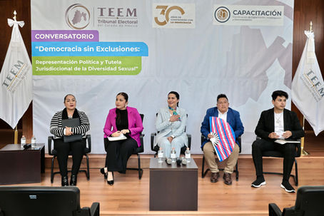 Impulsa TEEM diálogo sobre representación política diversa