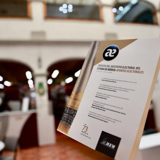 Lista edición número 73 de la revista apuntes electorales del IEEM
