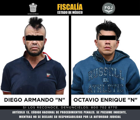 Aprehenden a dos sujetos relacionados con el feminicidio de Diana Belén en Tultitlán