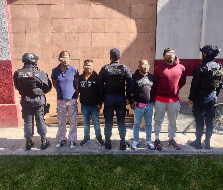 Detienen en Zopilocalco a cuatro presuntos extorsionadores