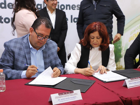 Firman comodato para la nueva pteparatoria de la UAEMéx en Tecámac