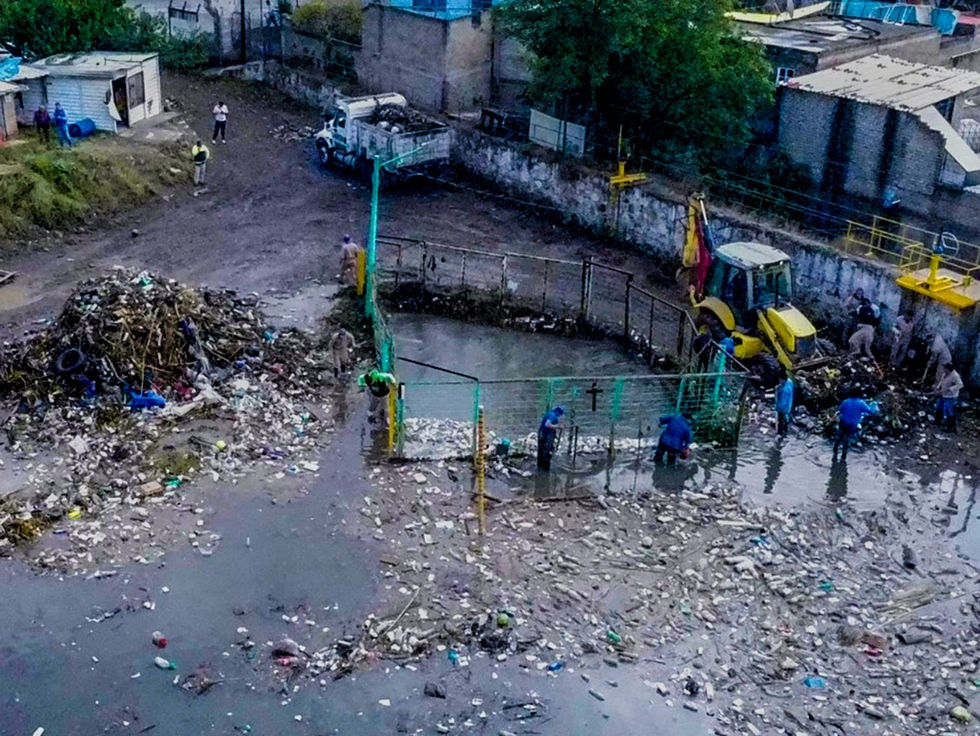 Limpian la presa El Ángulo y Río Hondo, retiran más de 80 toneladas de basura