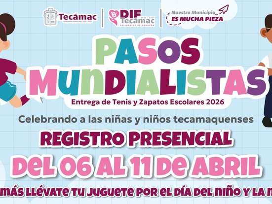 Anuncia alcaldesa Rosi Wong entrega de zapatos y tenis escolares gratis en Tecámac