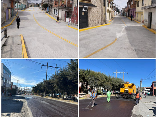 Se transforma imagen urbana en Toluca con bacheo y repavimentaciones