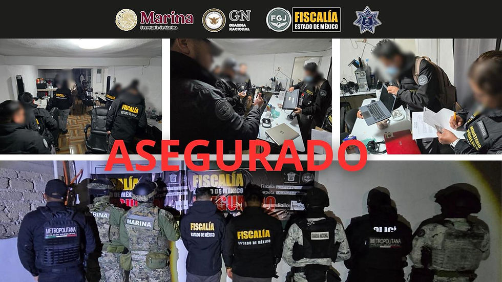 Aseguran call center clandestino en Ecatepec;  era utilizado para  extorsiones y fraudes bancarios
