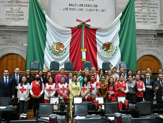 Apoyan congresistas a la Cruz Roja Mexicana para construir hospital