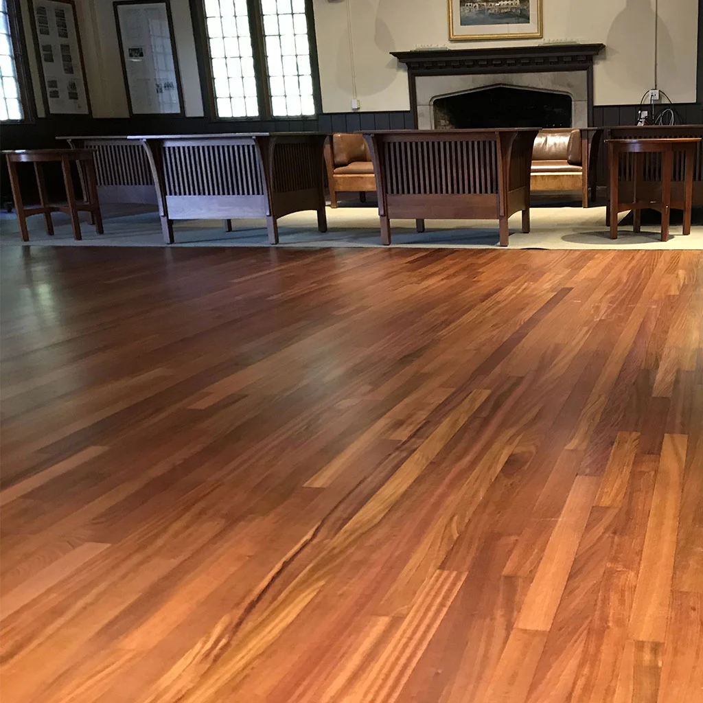 Piso De Madera Estructurado Jatoba 1 Lama Satinado 12mm