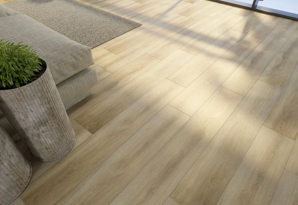 Porcelanato Oakland Beige RC 19cm x 120cm