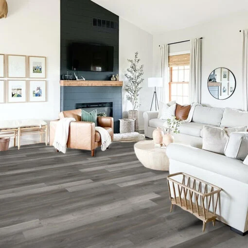 Piso Vinílico LVT Para Pegar Graphite 2mm
